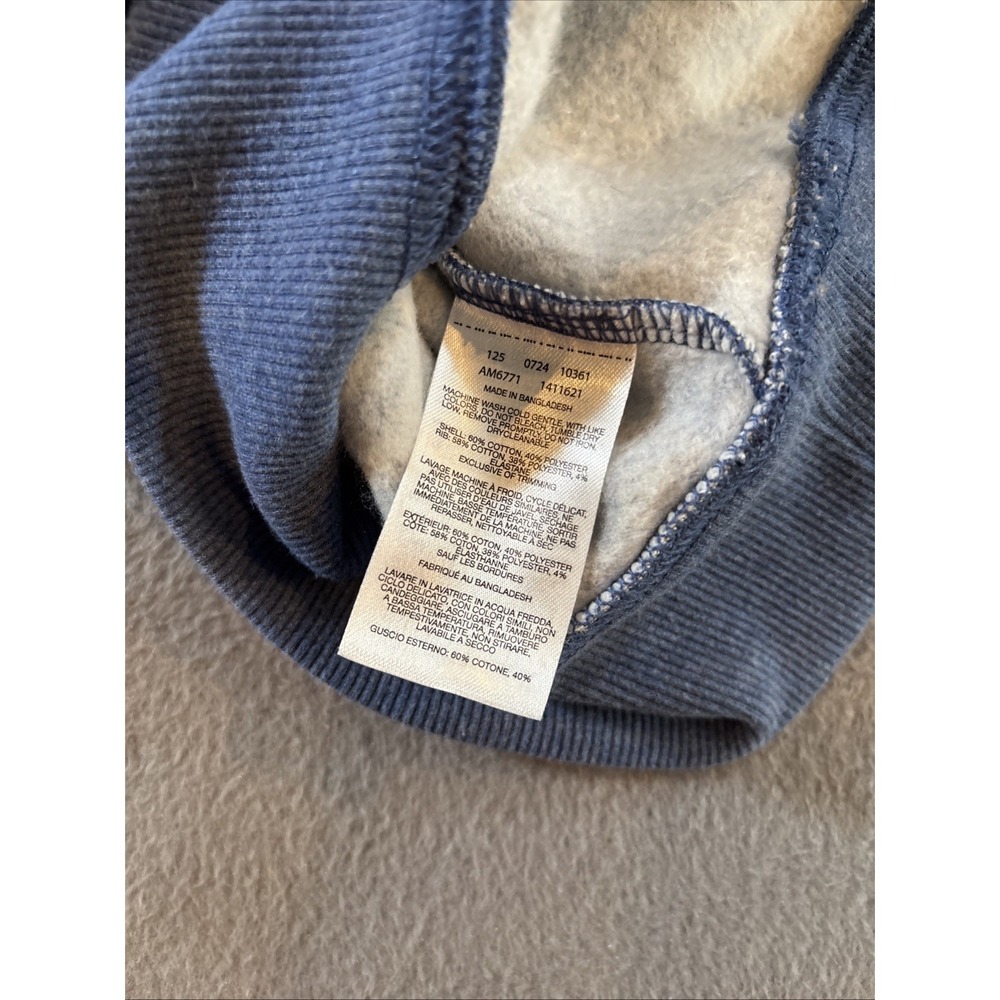 Columbia Blue 1/4 Zip Jacket/Sweatshirt Size Large - Picture 7 of 7
